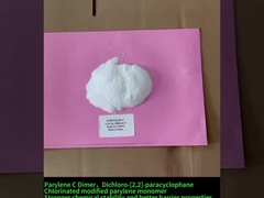 Parileno C dimer Monómero modificado de cloreto de parileno Estabilidade química e barreira mais fortes